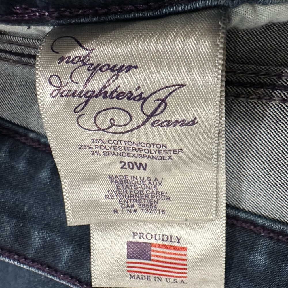 NYDJ Dark Blue Skinny Jeans - Picture 5 of 5